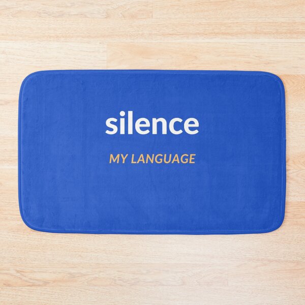 Item preview, Silence - My language designed and sold by Jasmin's Fashion World.