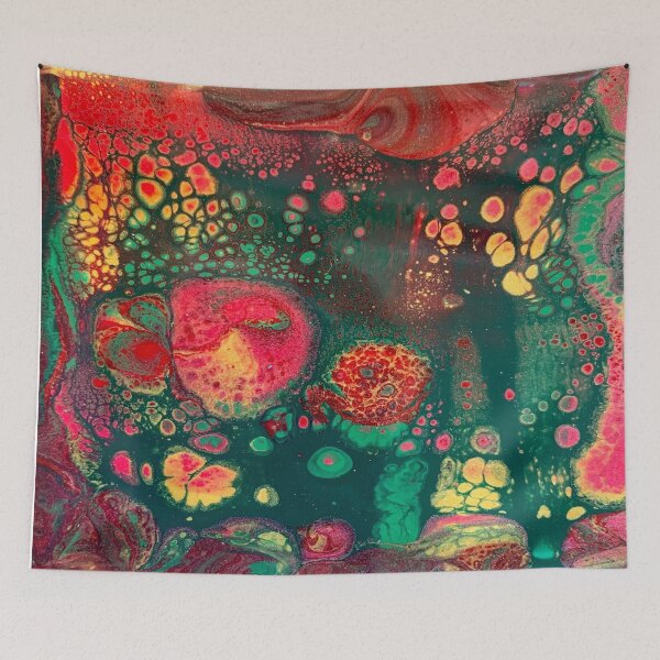 Item preview, Psycholdelic Poppies in a Field of Green designed and sold by BestPhoneArt.