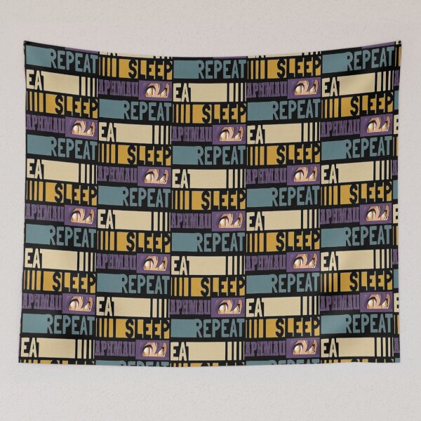 Item preview, eat , sleep , aphmau ,repeat   designed and sold by WiZoEmKids.