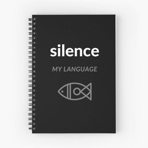 Item preview, Silence - My language fish designed and sold by Jasmin's Fashion World.
