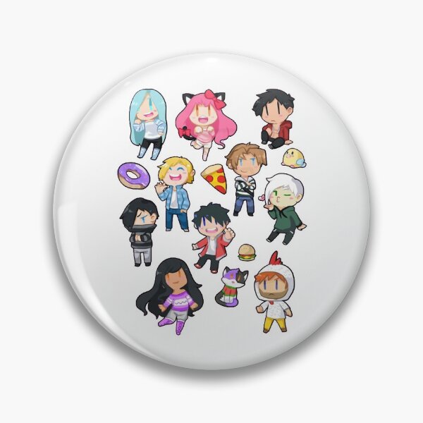 Item preview, funny aphmau with her team   designed and sold by WiZoEmKids.