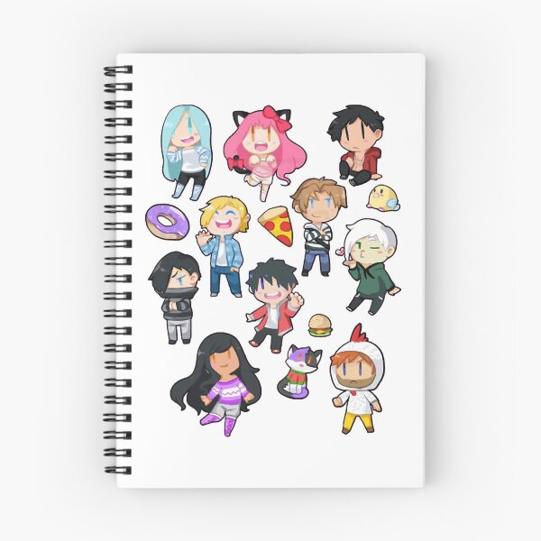Item preview, funny aphmau with her team   designed and sold by WiZoEmKids.