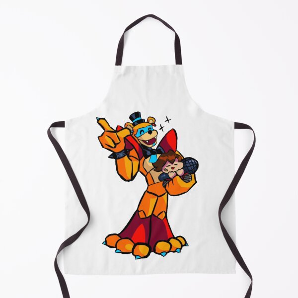 Item preview, glamrock freddy Sticker FNAF security breach 2022 designed and sold by LUX2Boutique ★★★★★.