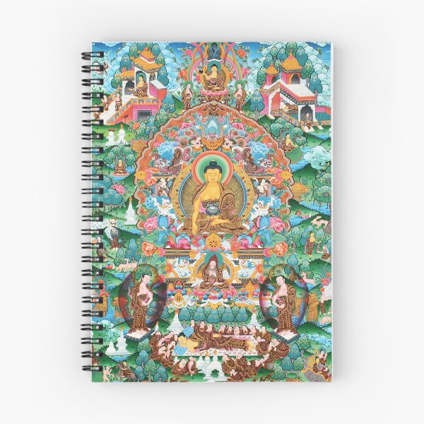 Item preview, Mandala 83 Life Of Buddha Thangka designed and sold by GuyBlank.