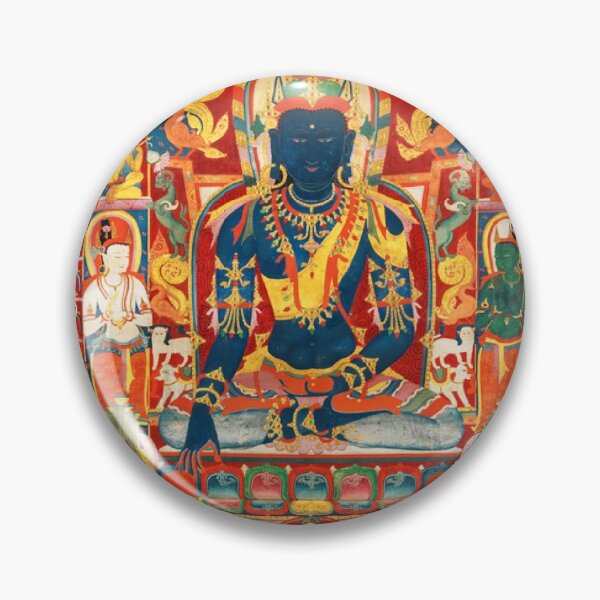 Item preview, Mandala 84 Blue Akshobhya Buddha designed and sold by GuyBlank.