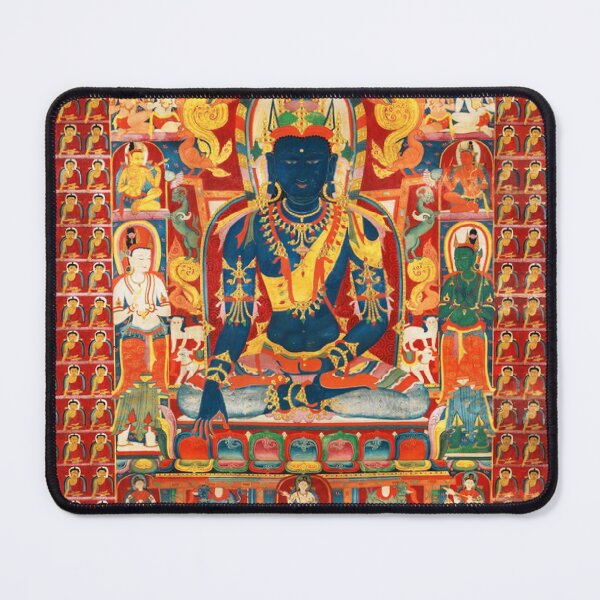 Item preview, Mandala 84 Blue Akshobhya Buddha designed and sold by GuyBlank.