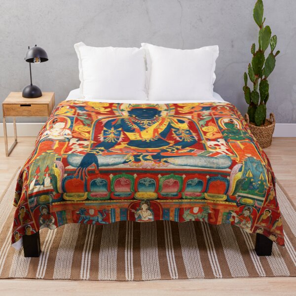Item preview, Mandala 84 Blue Akshobhya Buddha designed and sold by GuyBlank.
