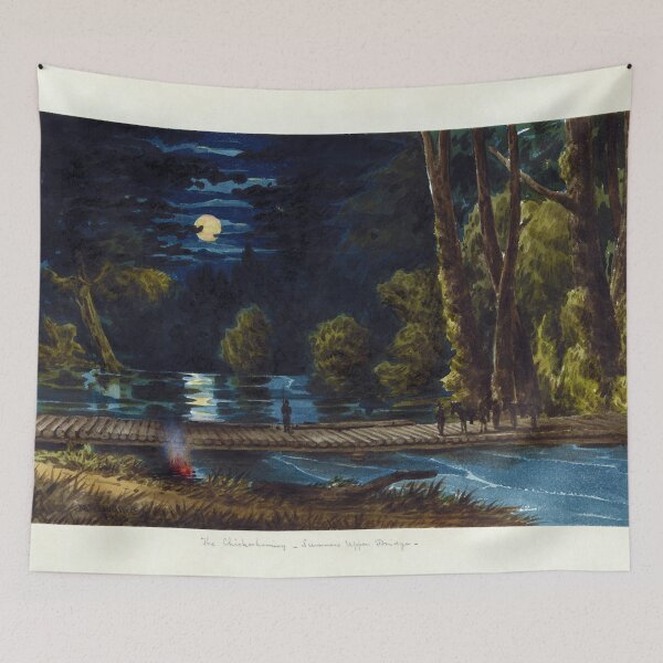 Item preview, The Chickahominy Sumners Upper Bridge by William McIlvaine (1862) designed and sold by allhistory.