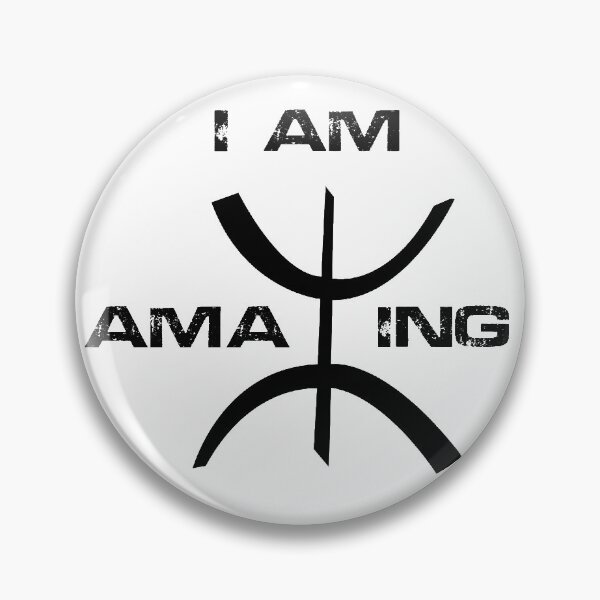 Item preview, I AM AMAZING with Amazigh "Z" designed and sold by yxaxcx.