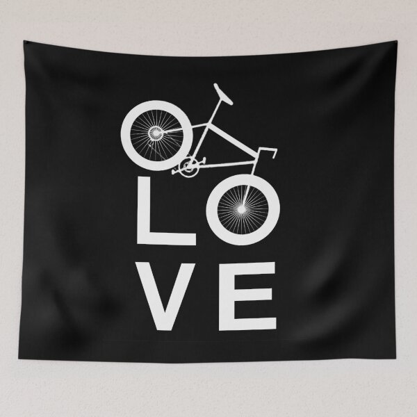 Item preview, Bicycle Love Sign Print designed and sold by posterbobs.