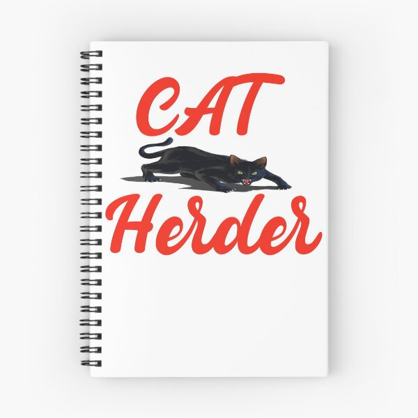 Item preview, cat herder designed and sold by DreamBigStore.