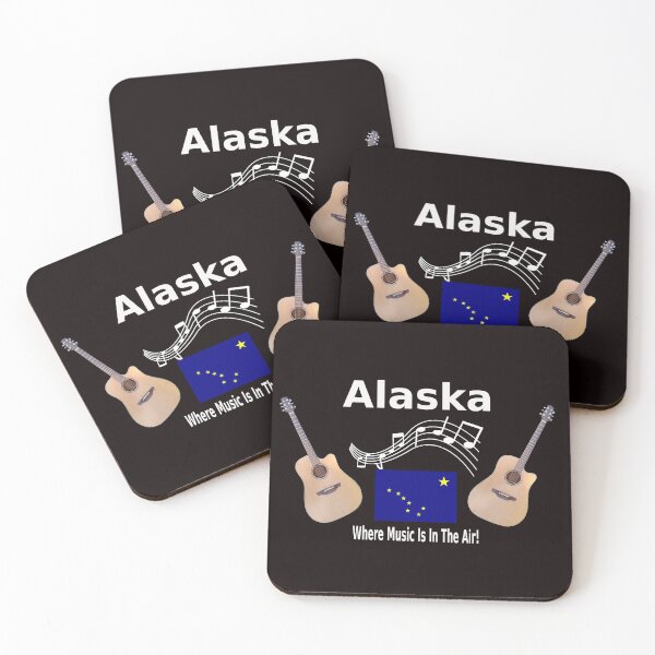 Item preview, Alaska Acoustic Guitar Shirt designed and sold by GuitarNuts.