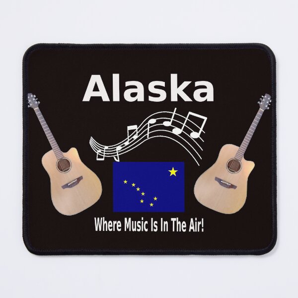 Item preview, Alaska Acoustic Guitar Shirt designed and sold by GuitarNuts.