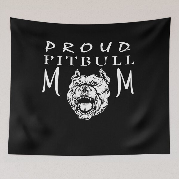 Item preview, proud pitbull mom designed and sold by mohcine92.