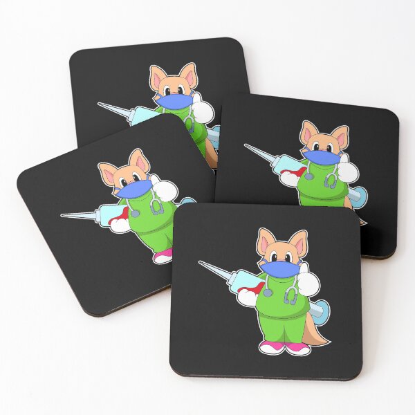Item preview, Cat at Vaccination with Syringe designed and sold by Snabdesign84.