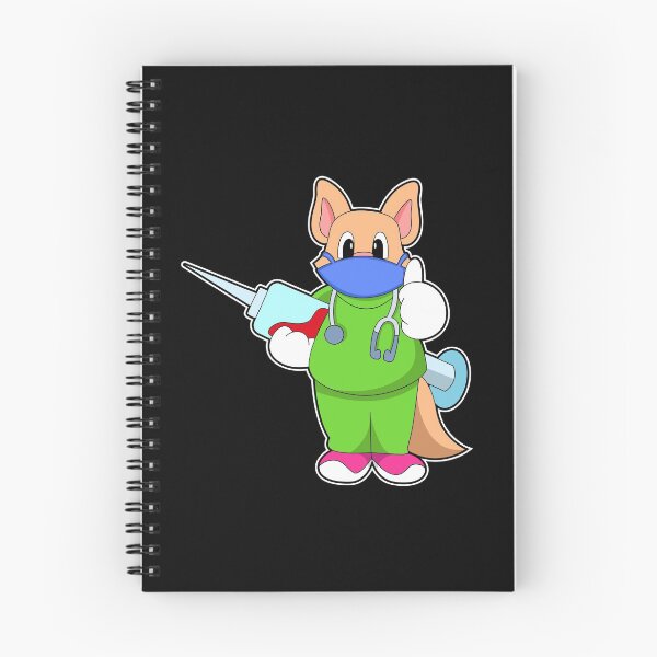 Item preview, Cat at Vaccination with Syringe designed and sold by Snabdesign84.