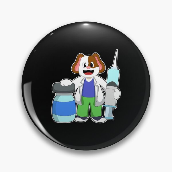 Item preview, Dog as Doctor with Syringe designed and sold by Snabdesign84.