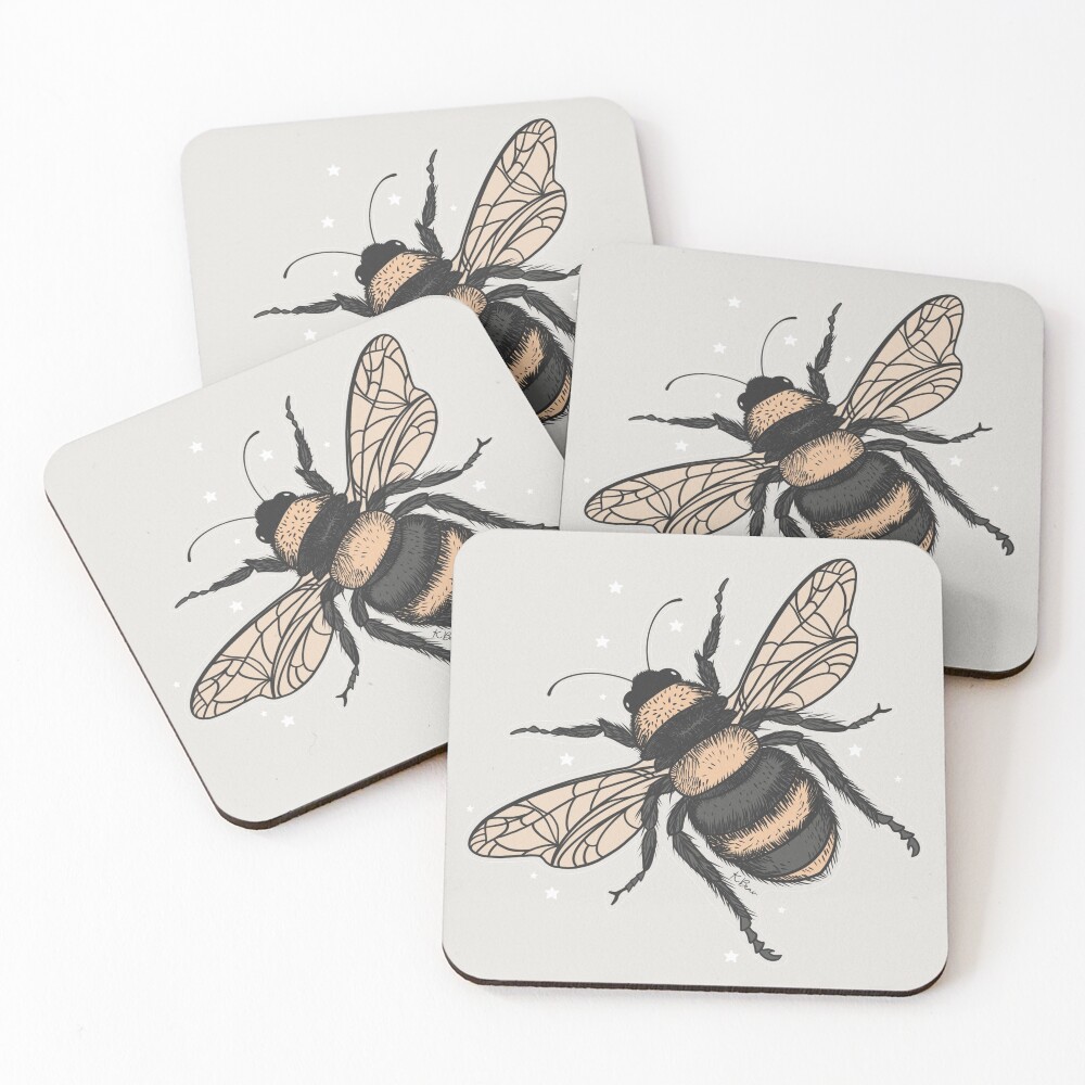 Item preview, Coasters (Set of 4) designed and sold by FeltBeautiful.