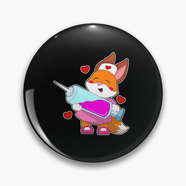 Item preview, Fox as Nurse with Syringe designed and sold by Snabdesign84.