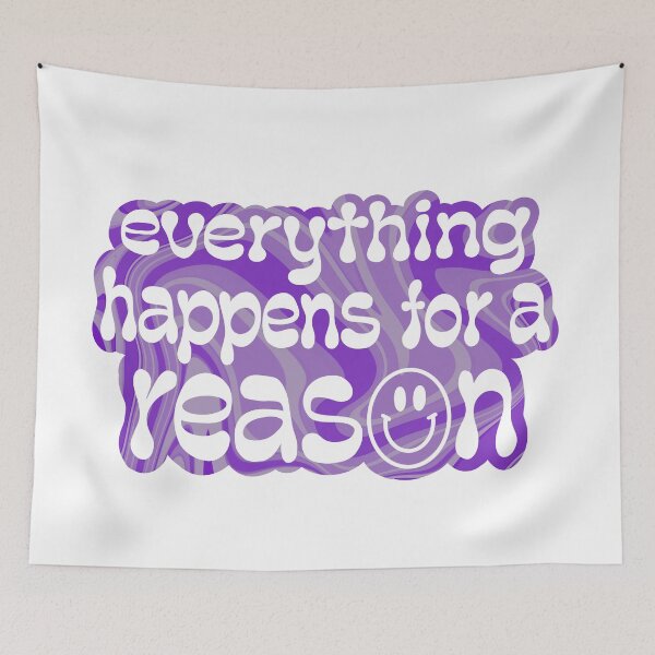 Item preview, Everything Happens for a Reason designed and sold by megberg16.