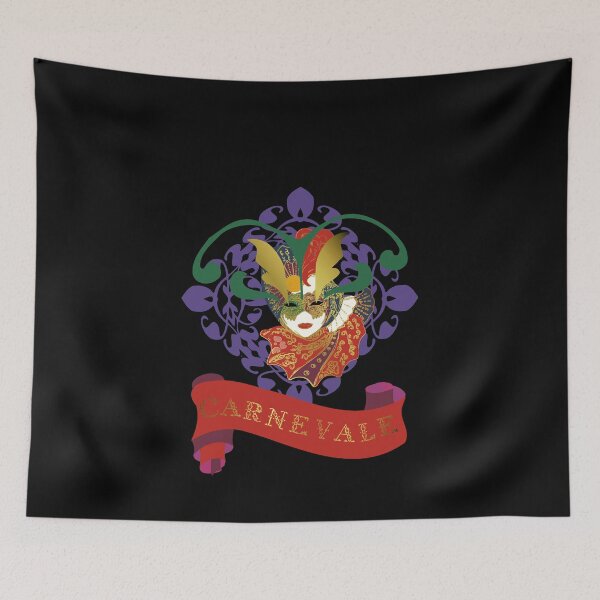 Item preview, Art - homage to Venice Carnival - One Mask transparent designed and sold by Eejee-SK.