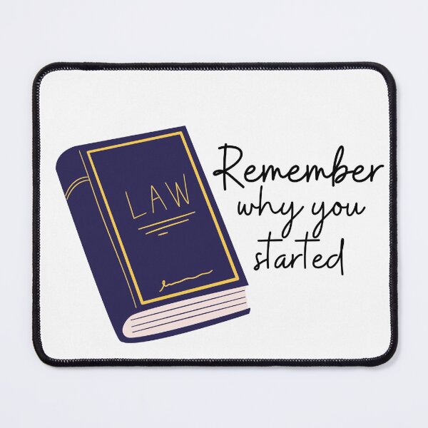 Item preview, Remember why you started - Law book designed and sold by KarolinaPaz.