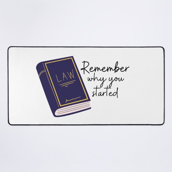 Item preview, Remember why you started - Law book designed and sold by KarolinaPaz.