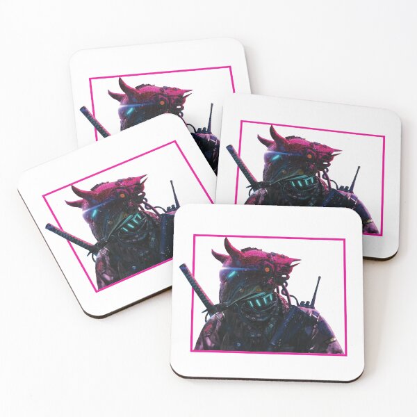 Item preview, Neon Cyberpunk Samurai designed and sold by PourElla.