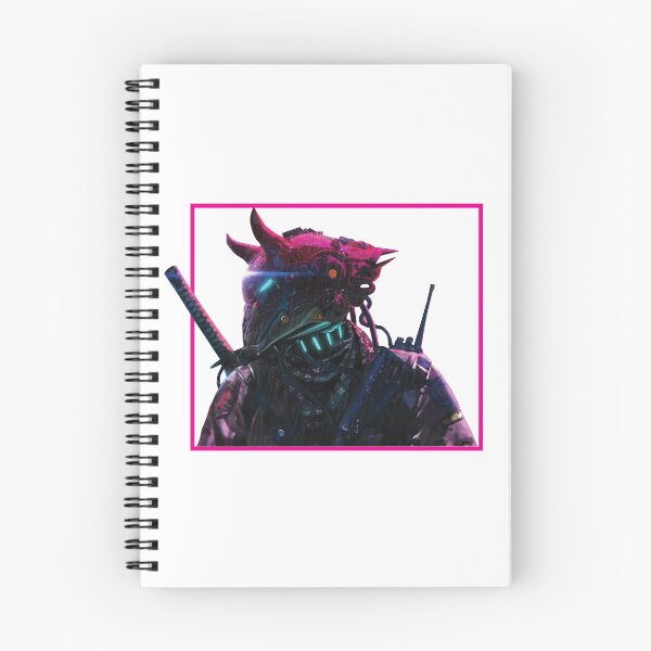 Item preview, Neon Cyberpunk Samurai designed and sold by PourElla.
