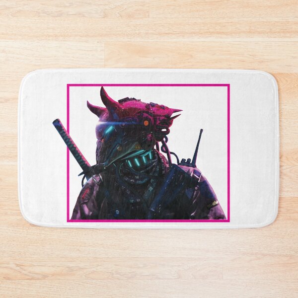 Item preview, Neon Cyberpunk Samurai designed and sold by PourElla.