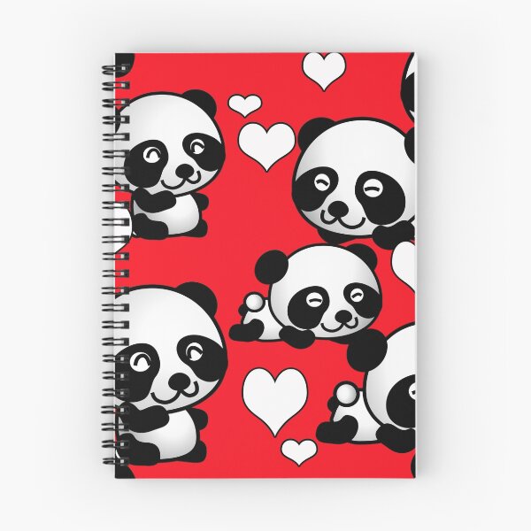 Item preview, Pandas and Hearts designed and sold by IowaArtist.