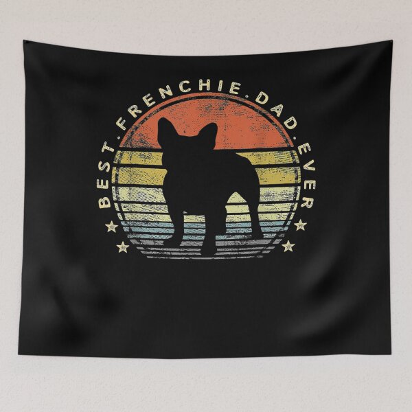 Item preview, Best Frenchie Dad Ever Daddy French Bulldog Dog Lover Owner designed and sold by ShopRedSquares.