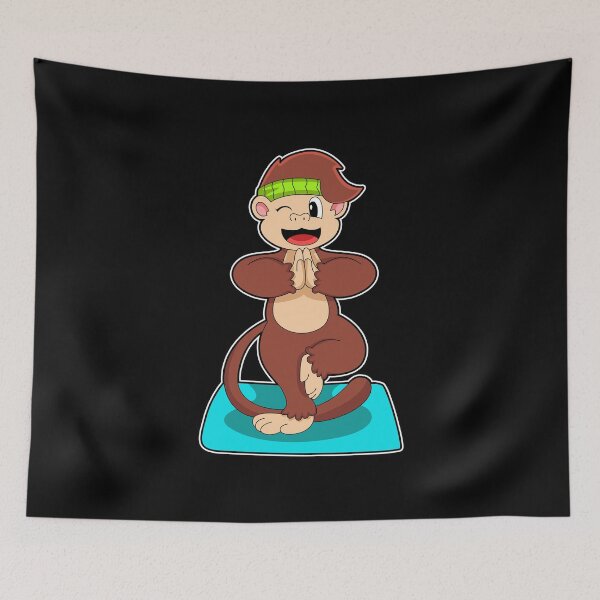 Item preview, Monkey Yoga Fitness Gymnastics designed and sold by Snabdesign84.