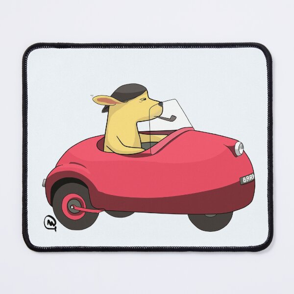 Item preview, Dog Driving A Car Red - Funny Dog Animals designed and sold by ViewerEqualsPhoton.