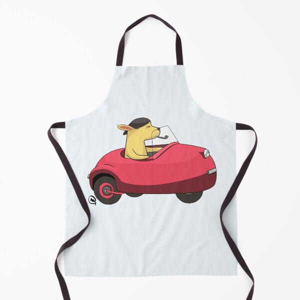 Item preview, Dog Driving A Car Red - Funny Dog Animals designed and sold by ViewerEqualsPhoton.