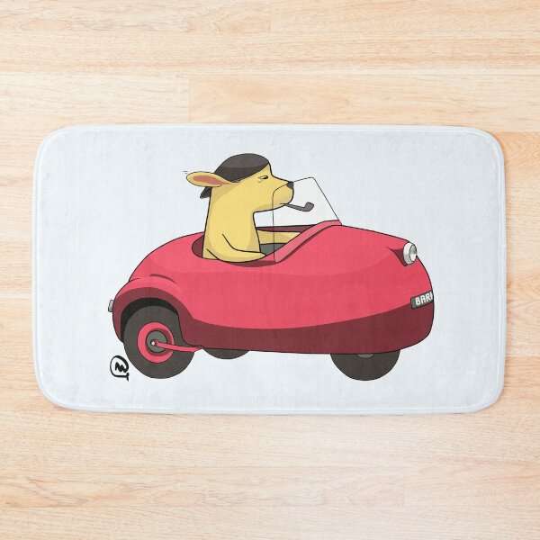 Item preview, Dog Driving A Car Red - Funny Dog Animals designed and sold by ViewerEqualsPhoton.