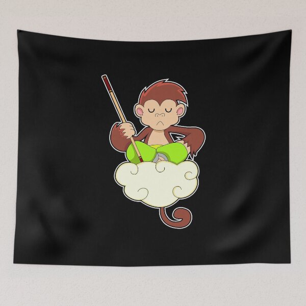 Item preview, Monkey in Cross legged on Clouds designed and sold by Snabdesign84.