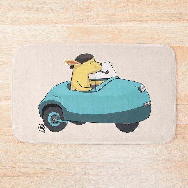 Item preview, Dog Driving A Car Blue - Funny Dog Animals designed and sold by ViewerEqualsPhoton.