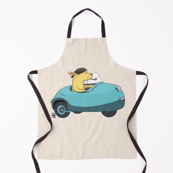 Item preview, Dog Driving A Car Blue - Funny Dog Animals designed and sold by ViewerEqualsPhoton.