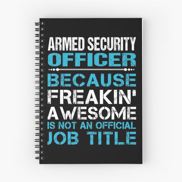Item preview, Armed Security Officer T Shirt - Freaking Awesome Job Gift Item Tee designed and sold by oetate4774.