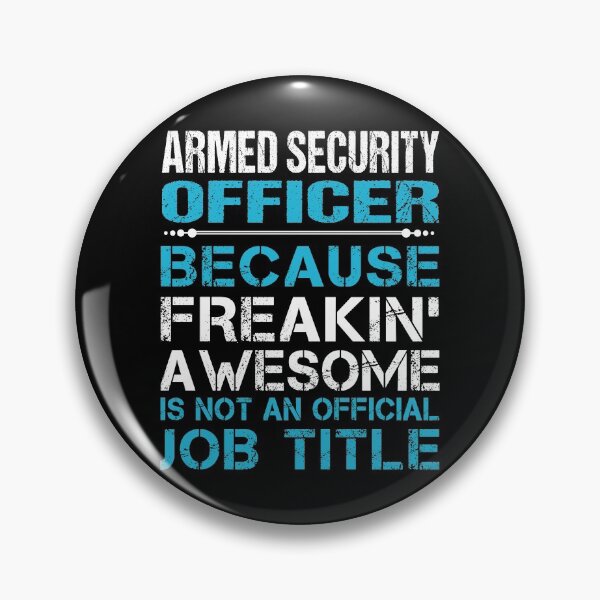 Item preview, Armed Security Officer T Shirt - Freaking Awesome Job Gift Item Tee designed and sold by oetate4774.