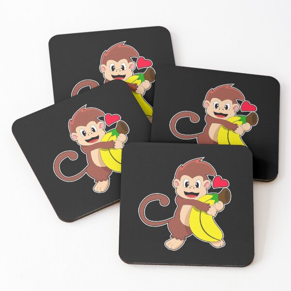 Item preview, Monkey with Banana designed and sold by Snabdesign84.