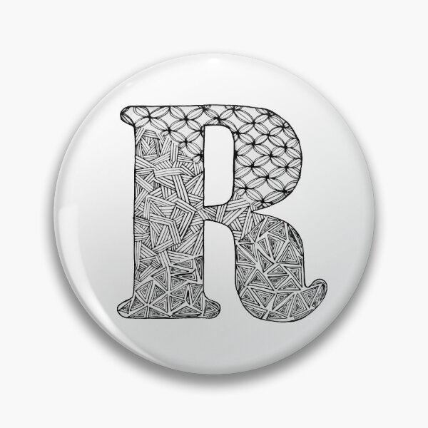 Item preview, Big Block Letter R designed and sold by mikilevran.