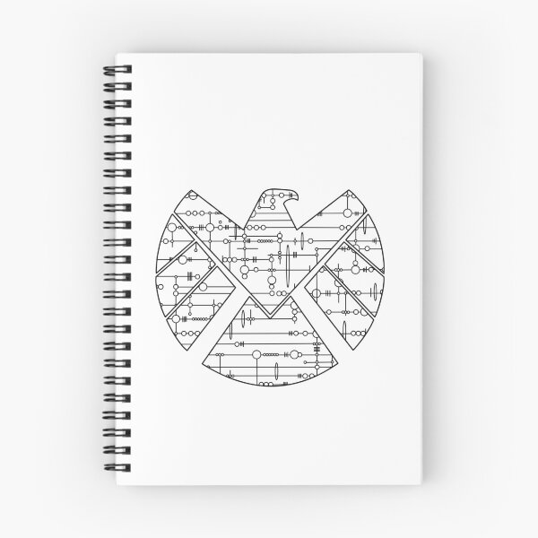 Item preview, Shield - Kree writing designed and sold by TheDevilsArt.