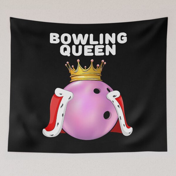 Item preview, Bowling Queen Women Bowling Player Girls Bowling  designed and sold by ShopRedSquares.