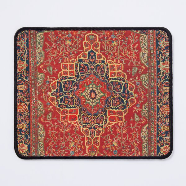 Item preview, Ferahan Sarouk Antique Persian Carpet Print designed and sold by Vicky Brago-Mitchell®.