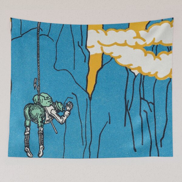 Item preview, First Ascent of Monte Domapozza by Moriz Jung designed and sold by BossyCatHome.