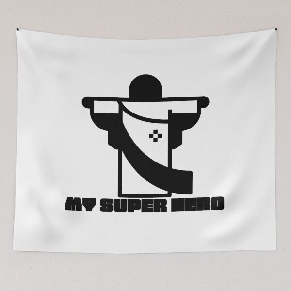 Item preview, Jesus my super hero designed and sold by MarBea.
