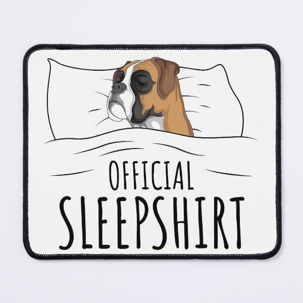 Item preview, Boxer Dog Official Sleepshirt designed and sold by ShopRedSquares.