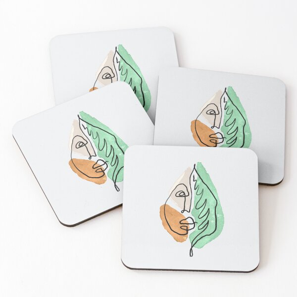 Item preview, Face of nature line art designed and sold by xeniaskazka.